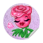 Logo of Flower WAStickerApps android Application 